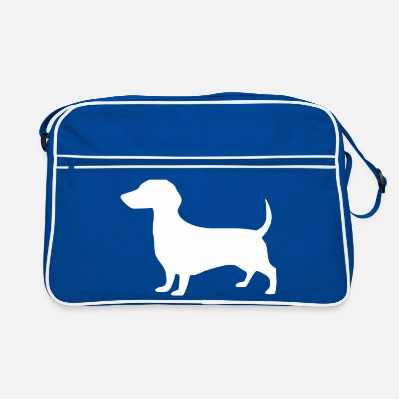 Cadeau de teckel Propriétaire de teckel Sac Retro