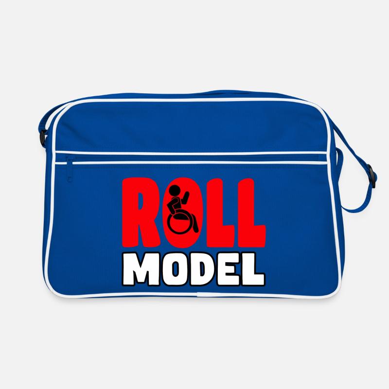 Each wheelchair user is a roll model* Retro Bag