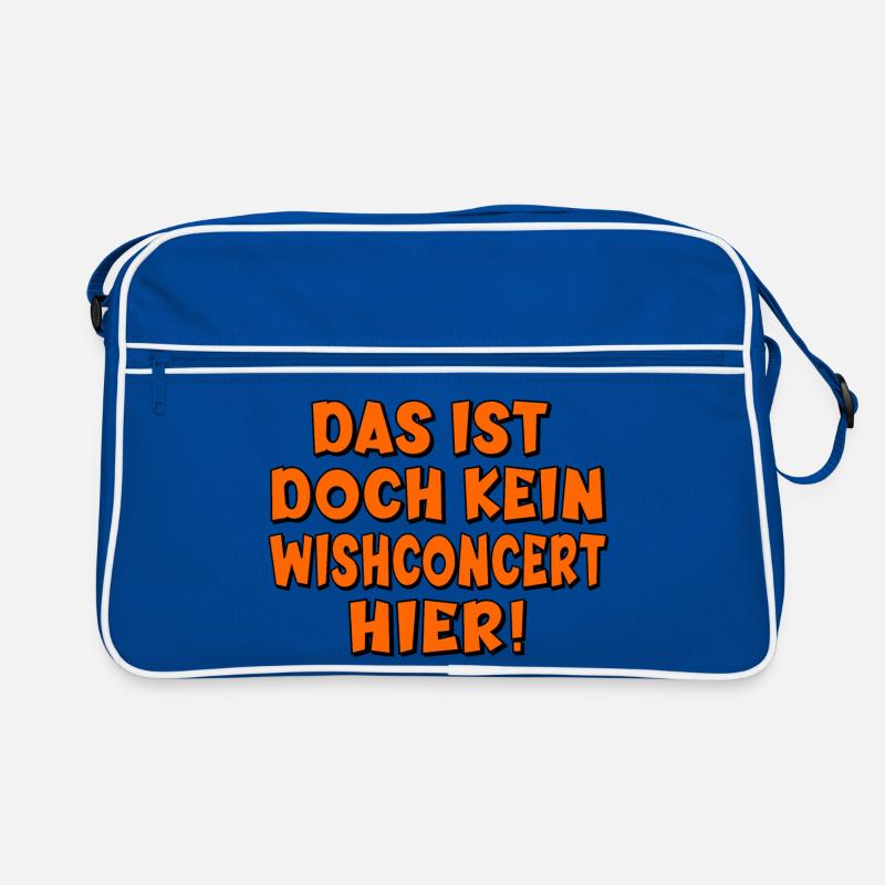 MEHRSPRACHIG WUNSCHKONZERT Retro Tasche