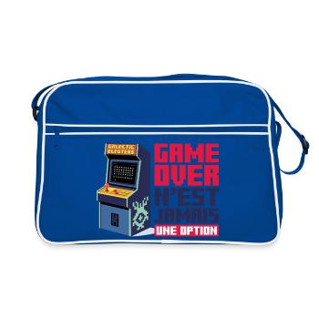 Galactic Blasters par Helfspawn - Sac Retro - bleu/blanc - Devant