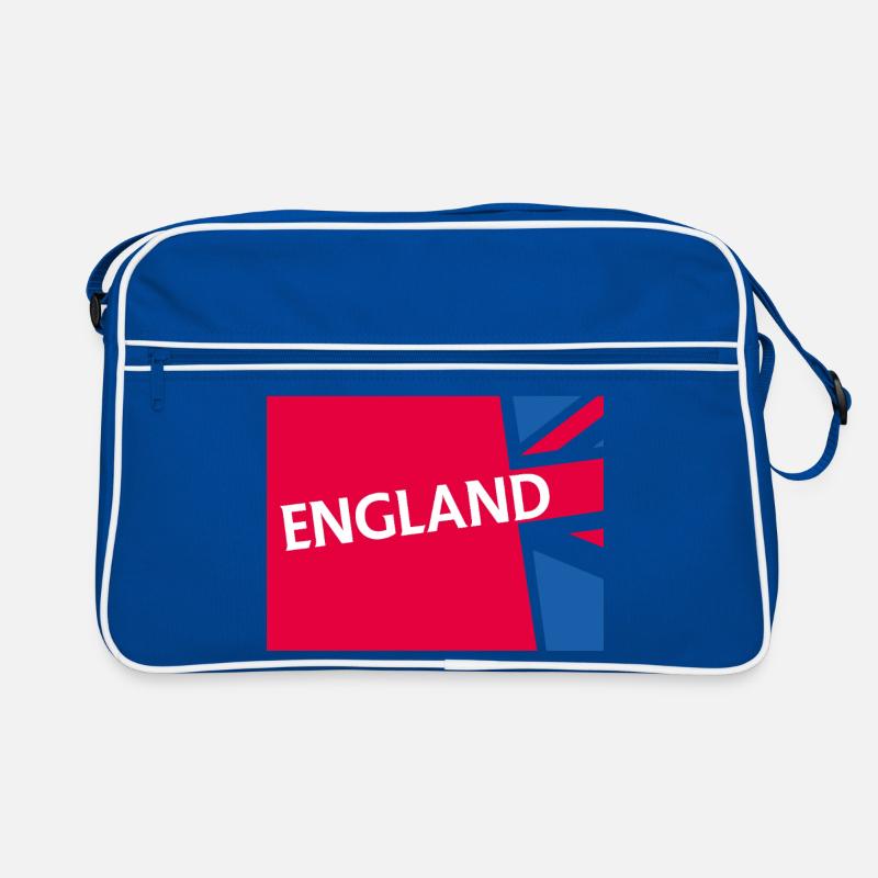 Drapeau de l’Angleterre avec une touche de modernité Sac Retro