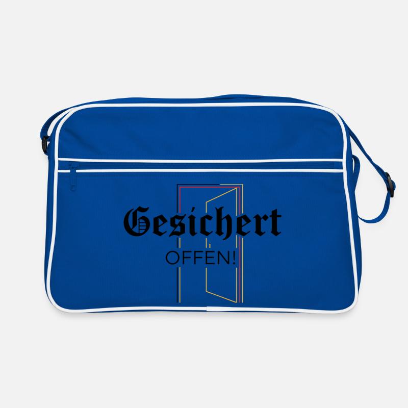 Secured open! Statement Retro Bag
