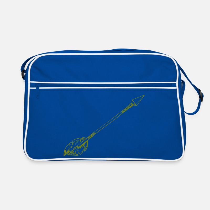 Flèche avec Plume Sac Retro