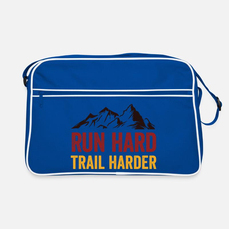 Courez fort. Trail plus difficile. Sac Retro