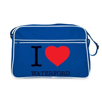 J’ADORE WATERFORD - Sac Retro - bleu/blanc - Devant