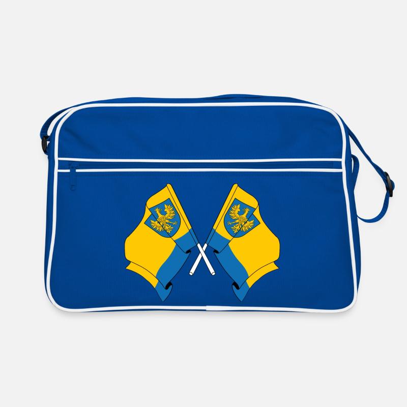Deux drapeaux Opole Sac Retro
