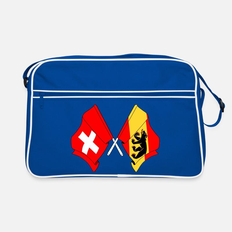 Flagge Schweiz Flagge Bern Retro Tasche