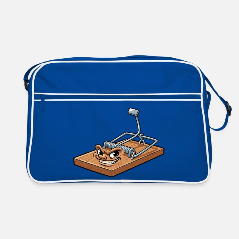 Dessin animé du piège à souris coquine Sac Retro