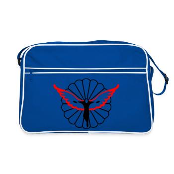 Ange - Sac Retro - bleu/blanc - Devant