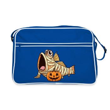Halloween Mudskipper - Retro Bag - blue/white - Front