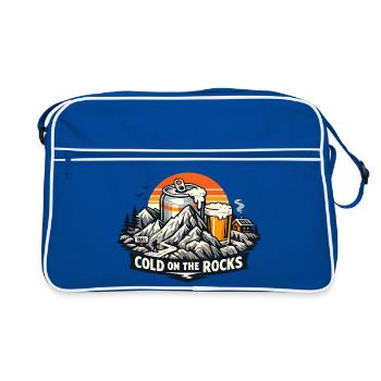 Scène du sentier CaldaroFelsen - Sac Retro - bleu/blanc - Devant