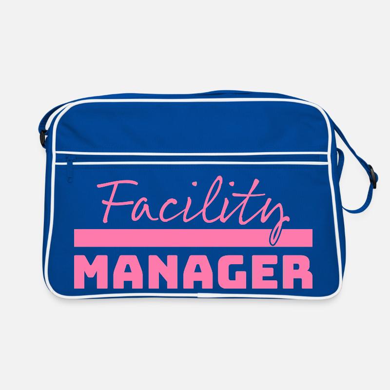 Tshirt Facility Manager rose Sac Retro