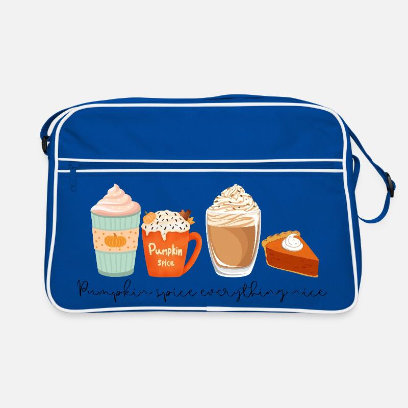 ☕ Pumpkin Spice Everything Nice 🎃 Retro Bag