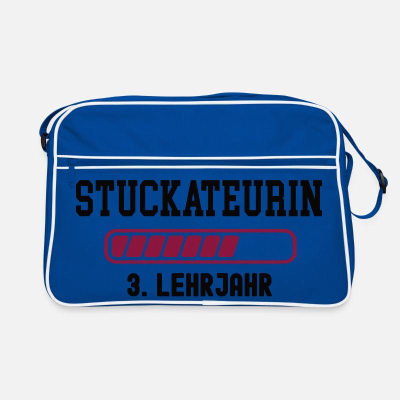 Apprenticeship plasterer 3rd year apprenticeship plasterer Retro Bag
