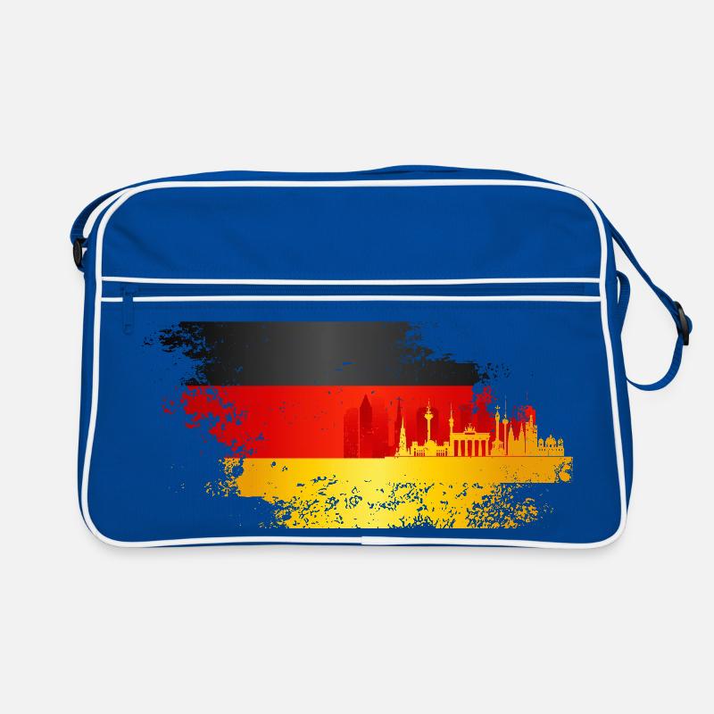 Germany Fan Flag Retro Bag