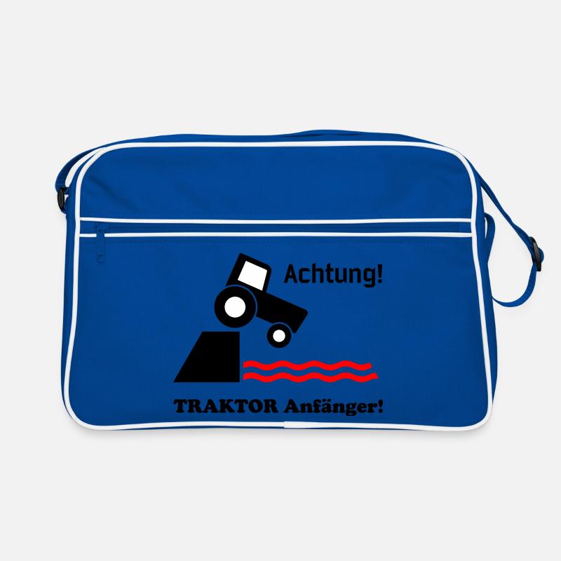 Traktor Anfaenger Retro Tasche