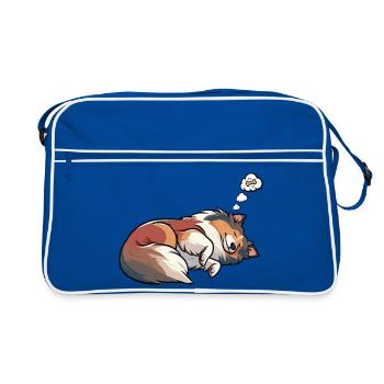 Collie Collie Owner Collie Lover Collie Owner - Retro Bag - blue/white - Front