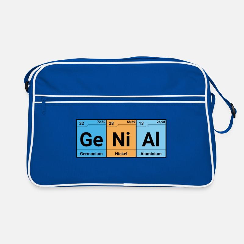 Genial - chemist elements Retro Bag