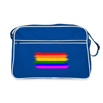 Lgbt - Sac Retro - bleu/blanc - Devant