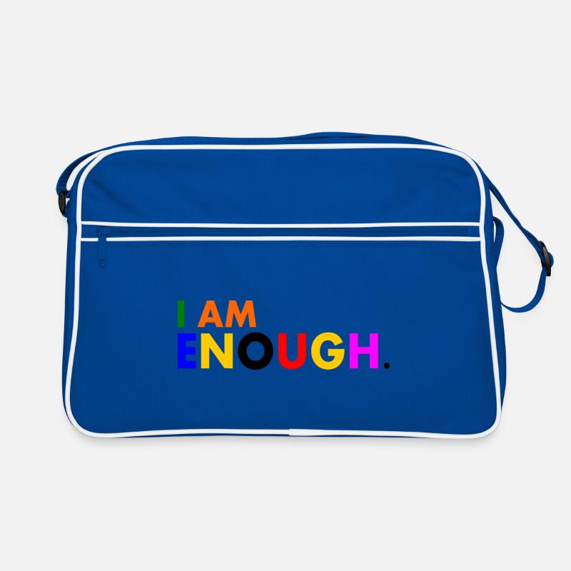 I am enough Retro Tasche
