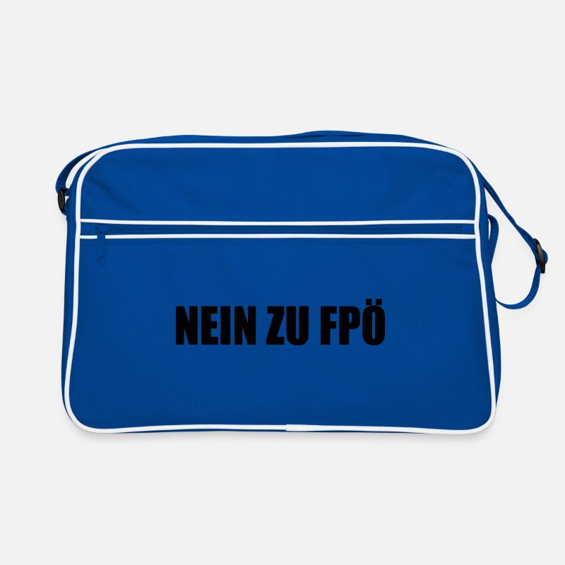 Non à fpö Sac Retro