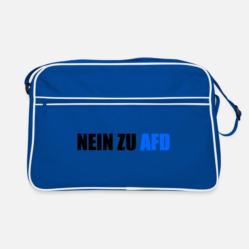 Non à afd Sac Retro