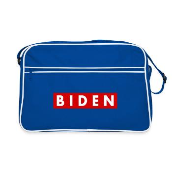 Biden - Sac Retro - bleu/blanc - Devant