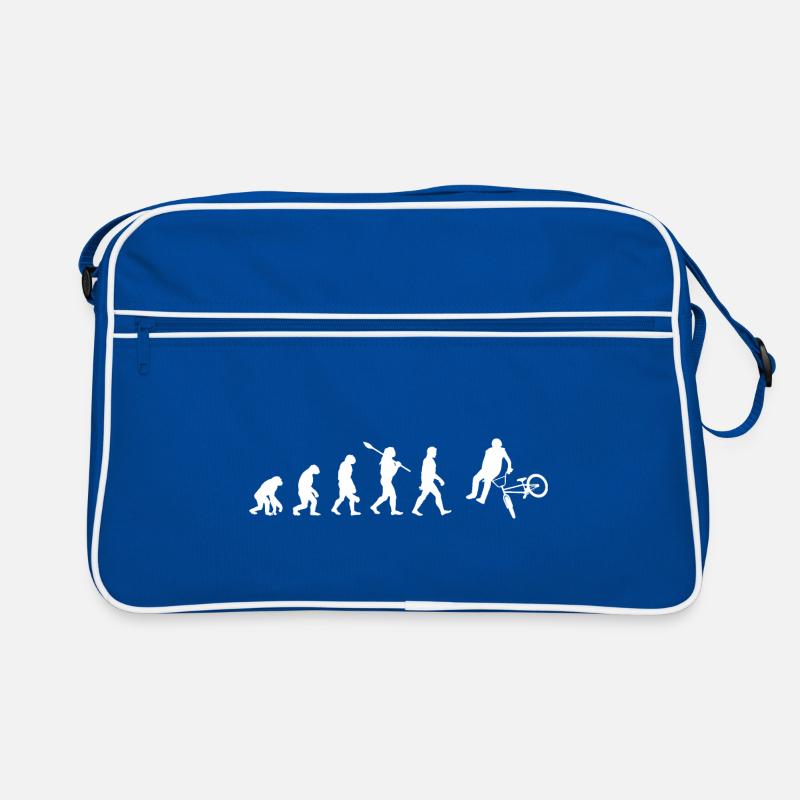 BMX Trick - Evolution des Menschen / Darwin Retro Tasche