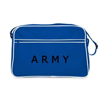Army - Retro Bag - blue/white - Front