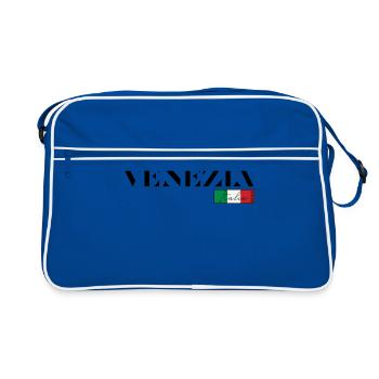 VENISE VENEZIA ITALIA ITALIE VACANCES (b) - Sac Retro - bleu/blanc - Devant