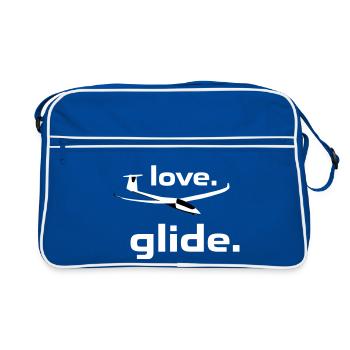 Planeur Planeur Planeur Planeur Planeur Planeur - Sac Retro - bleu/blanc - Devant