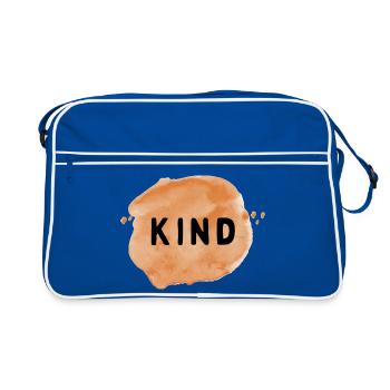 Enfant - Sac Retro - bleu/blanc - Devant