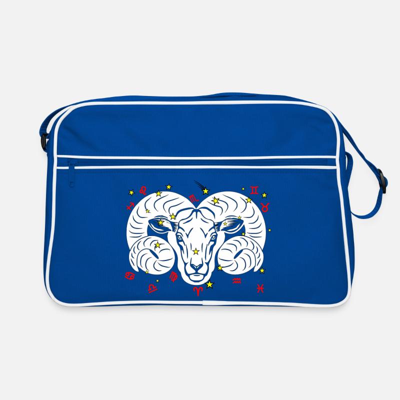 Widder-Farbe Retro Tasche