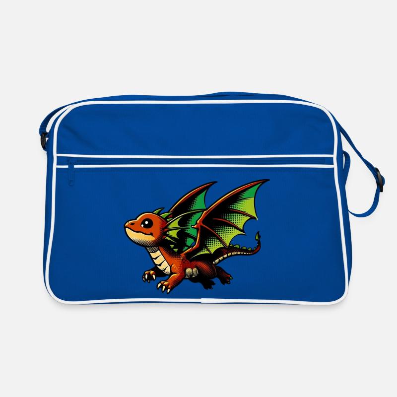 Drache Retro Tasche