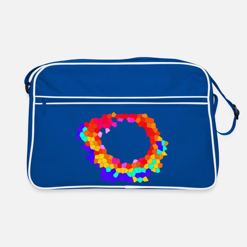 Voronoi Mosaic Orbit Retro Tasche