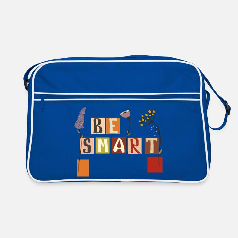 Be Smart  Retro Tasche