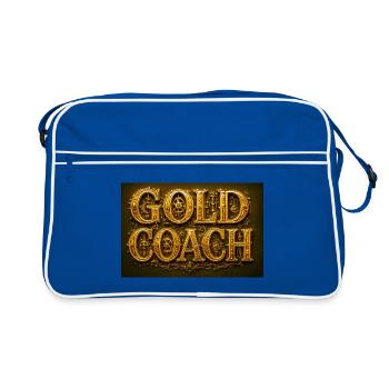 Ensemble GeleID de style steampunk - Sac Retro - bleu/blanc - Devant