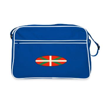 Surf_euskadi - Sac Retro - bleu/blanc - Devant