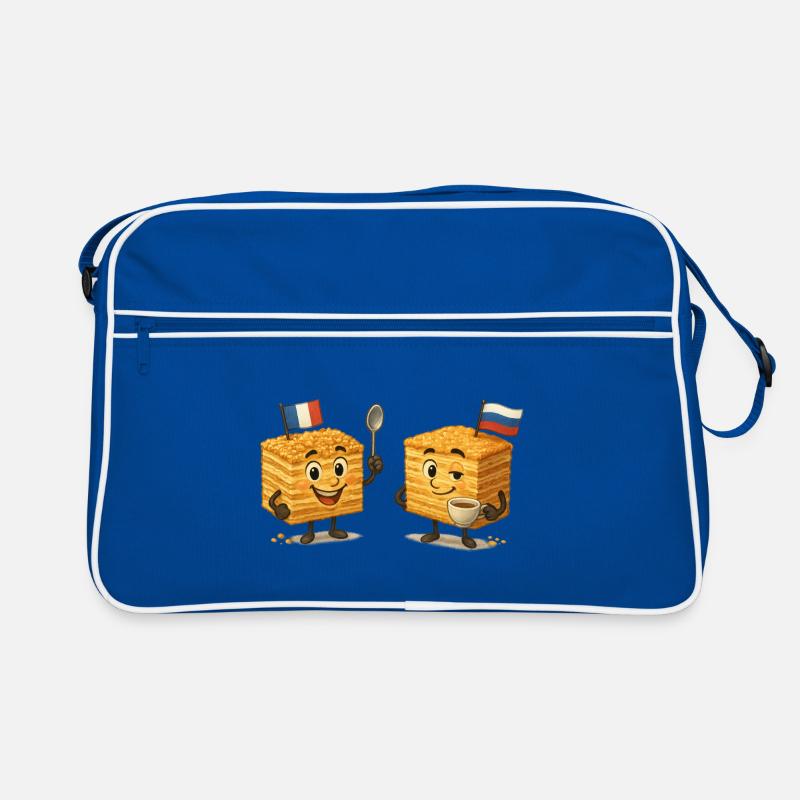 Flags Mille-Feuille vs Russian Napoleon Retro Bag