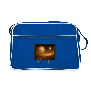 Melting Worlds - Retro Bag - blue/white - Front