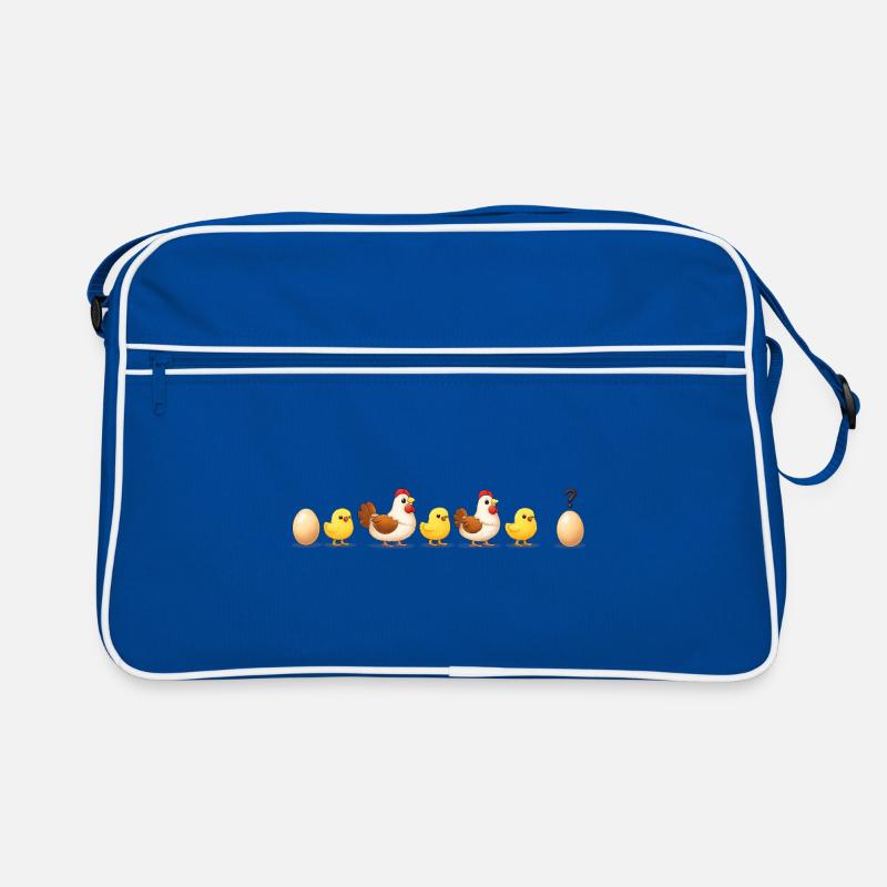 Evolution oeuf poussin poule darwin Sac Retro