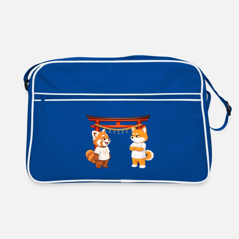 Lazy & Grumpy in Japan Retro Bag