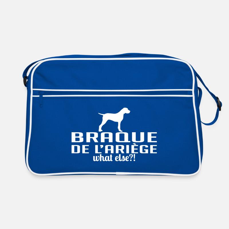 BRAQUE DE L ARIÉGE what else Hundespruch Wilsigns Retro Tasche