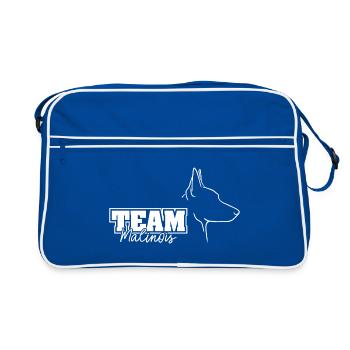 TEAM MALINOIS Chiens Chiens Wilsigns IGP Sports canins - Sac Retro - bleu/blanc - Devant