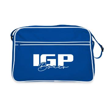IGP BOXER Wilsigns Dog Sport Dogs Chiens Cadeaux - Sac Retro - bleu/blanc - Devant