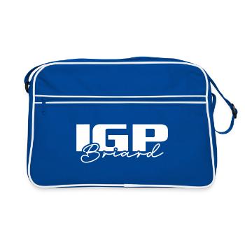 IGP BRIARD Wilsigns Sports canins - Sac Retro - bleu/blanc - Devant