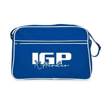 IGP X Herder Hundesport Hunde Wilsigns - Sac Retro - bleu/blanc - Devant