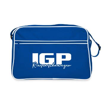 Le sport canin de l’IGP RIESENSCHNAUZER Wilsign - Sac Retro - bleu/blanc - Devant