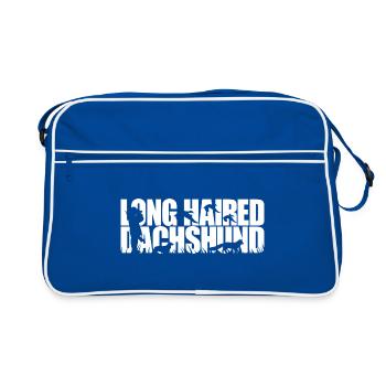 TECKEL LONG Chien de chasse Wilsigns Chiens de chasse - Sac Retro - bleu/blanc - Devant