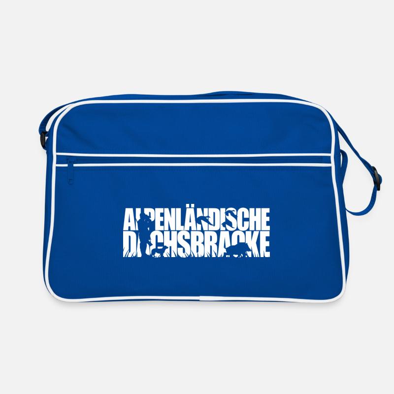 ALPENLÄNDISCHE DACHSBRACKE Jagdhunde Wilsigns Retro Tasche